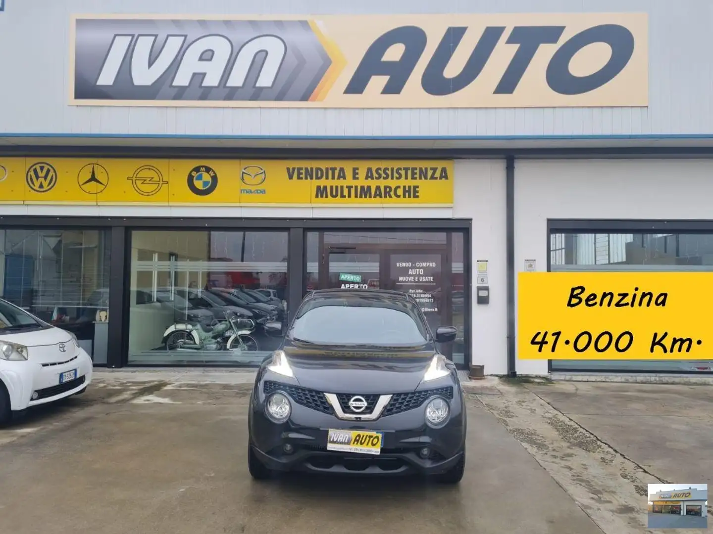 Nissan Juke 1.2 Benzina-41.000 Km-Neopatentati Grigio - 1