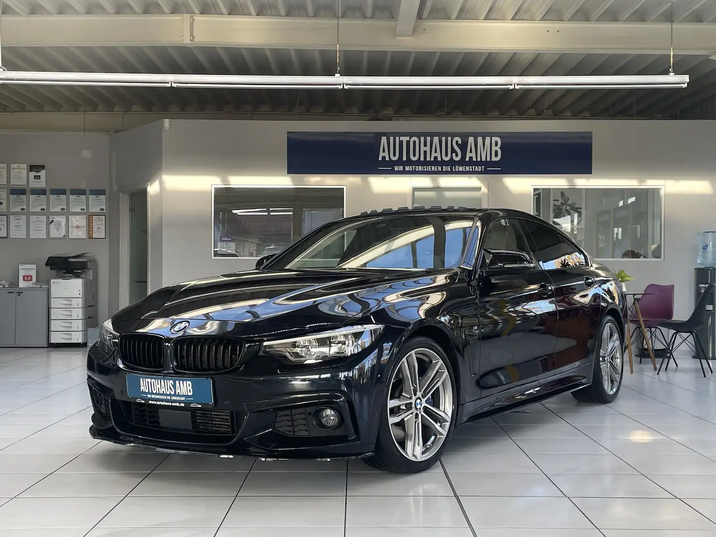 BMW 430 d M-Paket Shadowline HeadUp LED Schwarz - 1