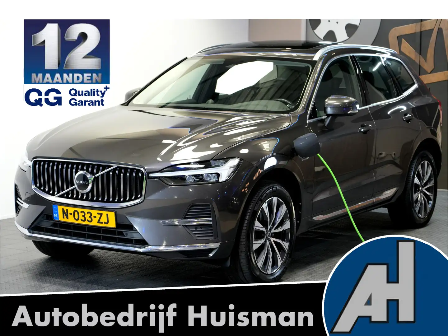 Volvo XC60 2.0 T6 AWD Long Range 293kW/399pk Aut8 Recharge Pl Grijs - 1