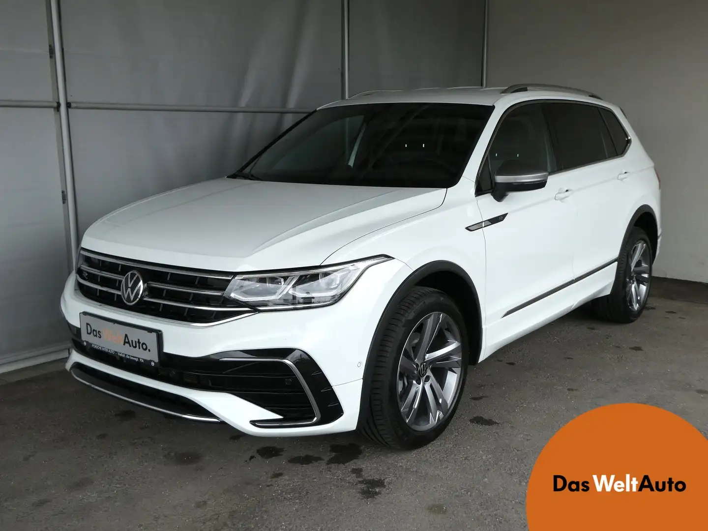 Volkswagen Tiguan Allspace R-Line 4Motion Weiß - 1