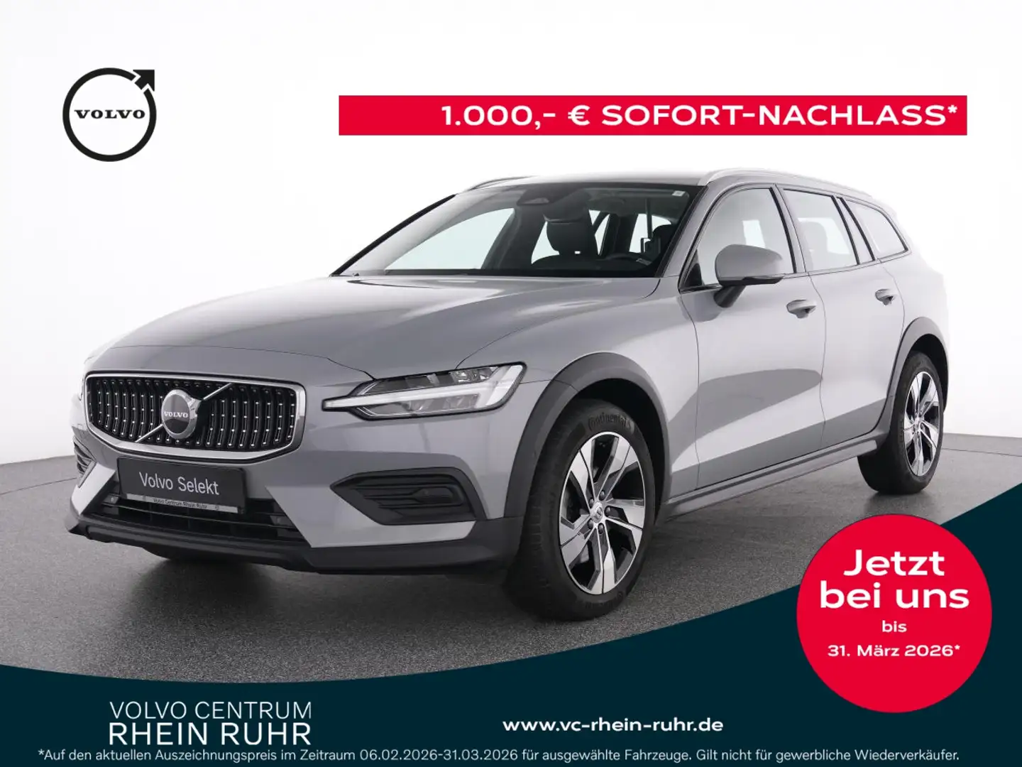 Volvo V60 Cross Country B4 AWD PLUS PLUS AHK+WINTERPAK Grau - 1