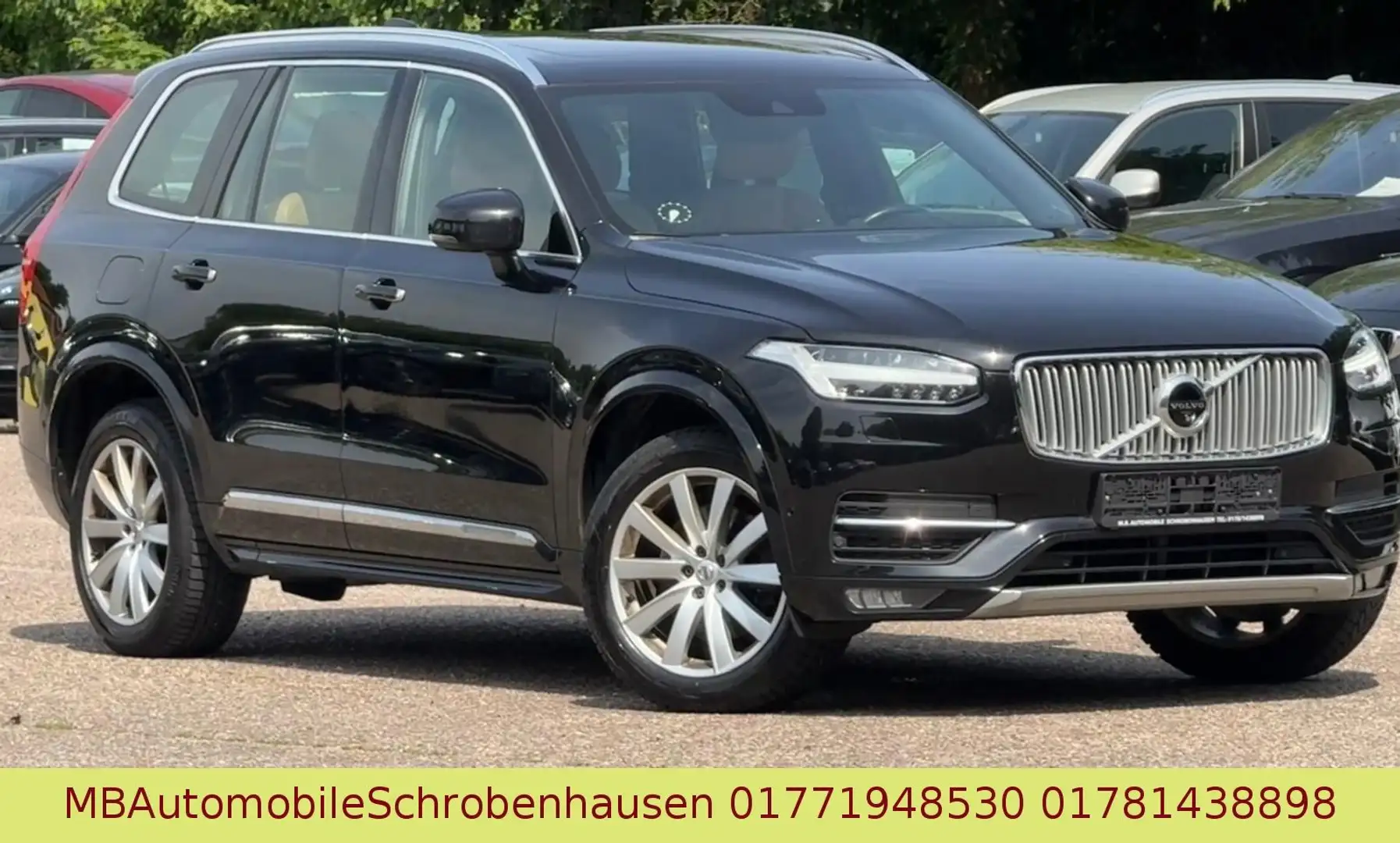 Volvo XC90 XC90 First Edition AWD 7 SITZE Schwarz - 1