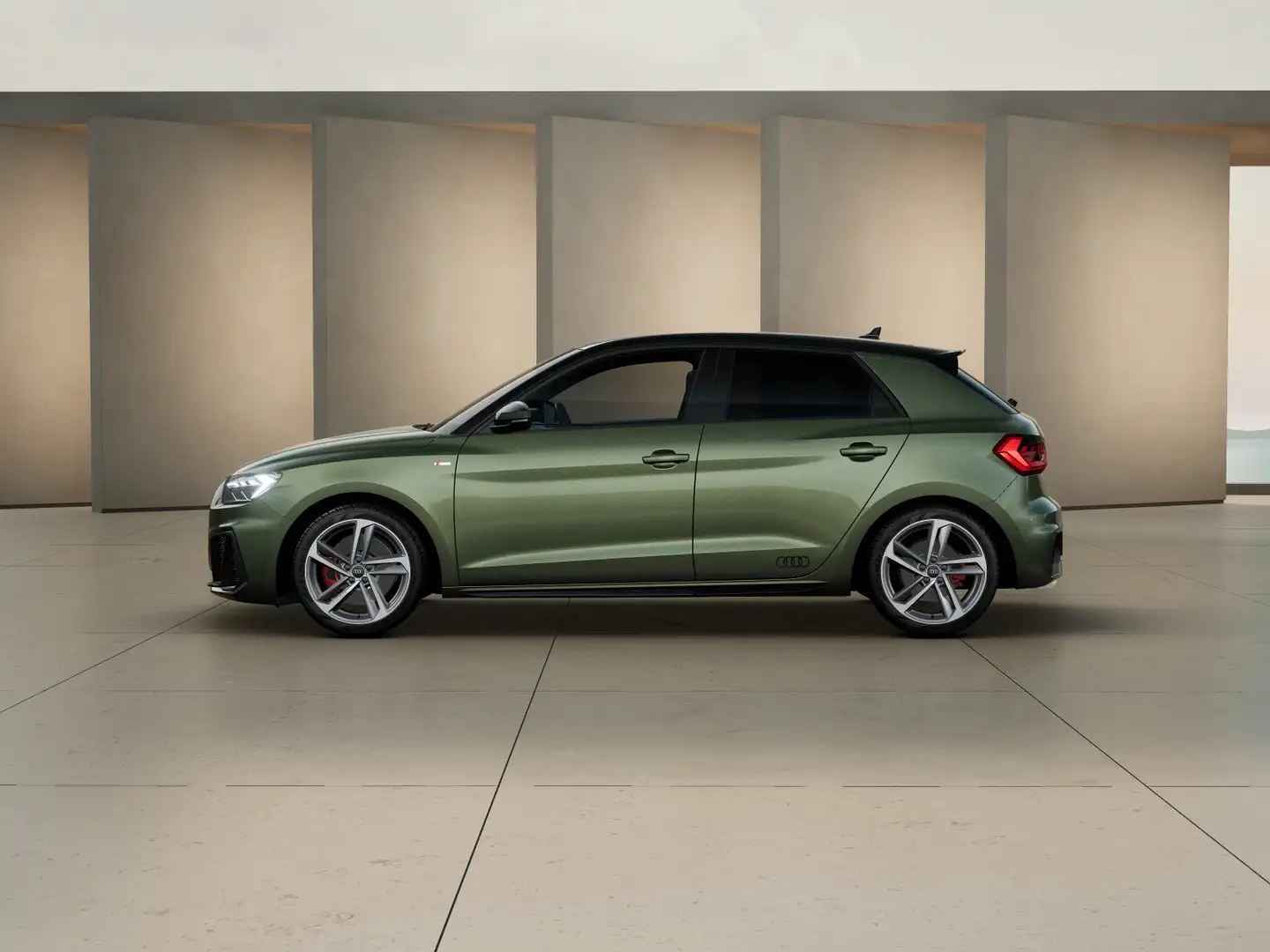 Audi A1 40 TFSI S tronic | SONOS,LED,Navi+ Grün - 2