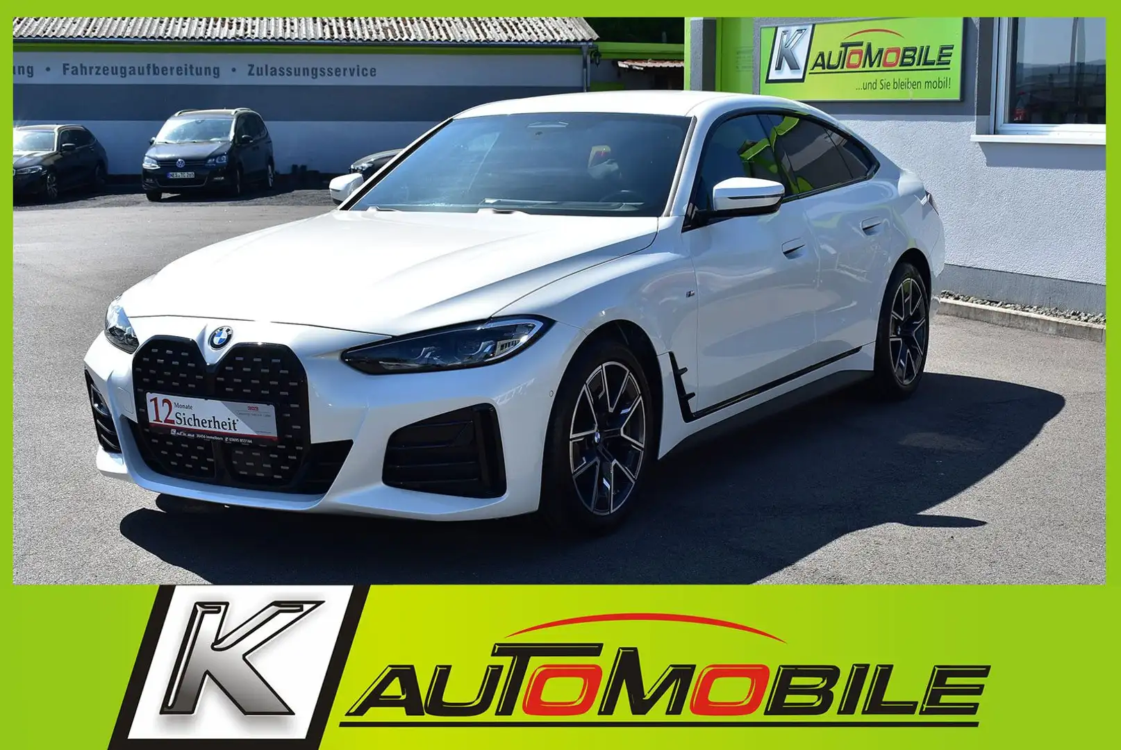 BMW 420 420 d Gran Coupé xDrive M Sport DAB+Head-Up+ACC Blanc - 1