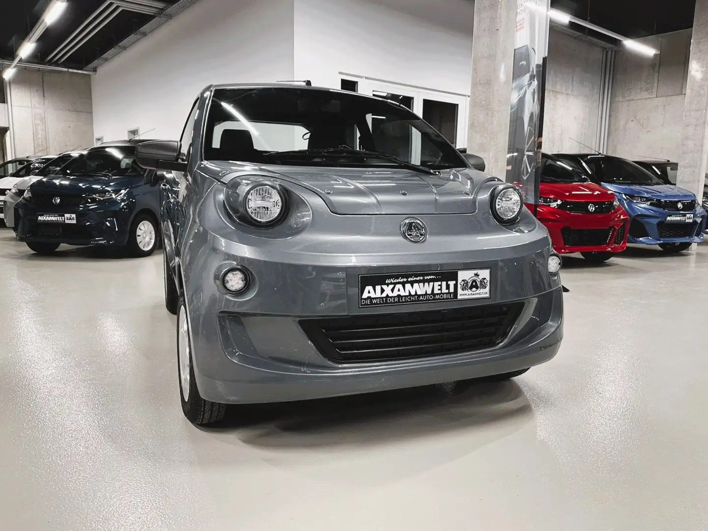 Aixam Elektro Minauto Access Argintiu - 1