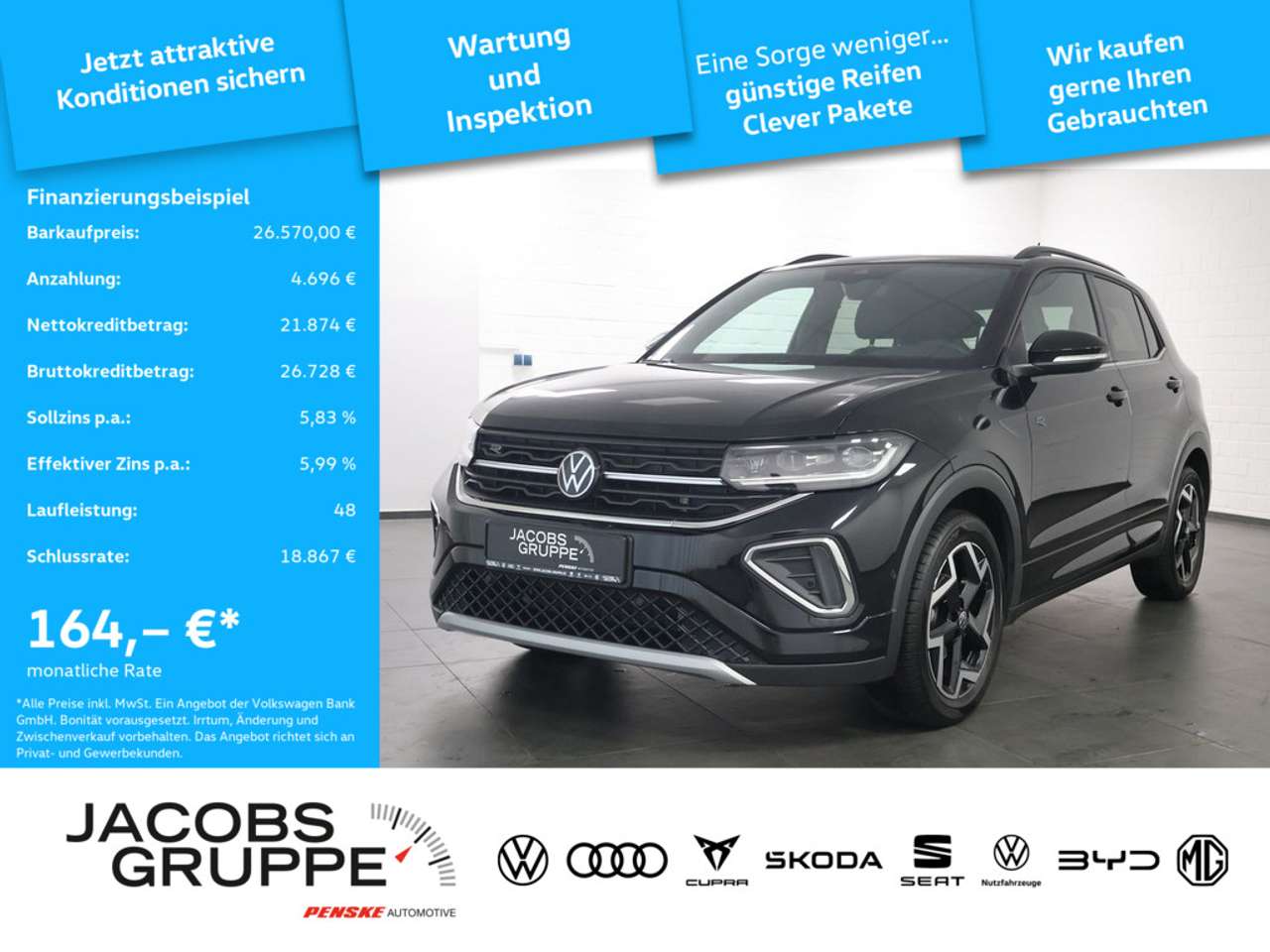 Volkswagen T-Cross — Volkswagen T-Cross 1.0 TSI R-Line DSG,Navi,Matrix,AHK