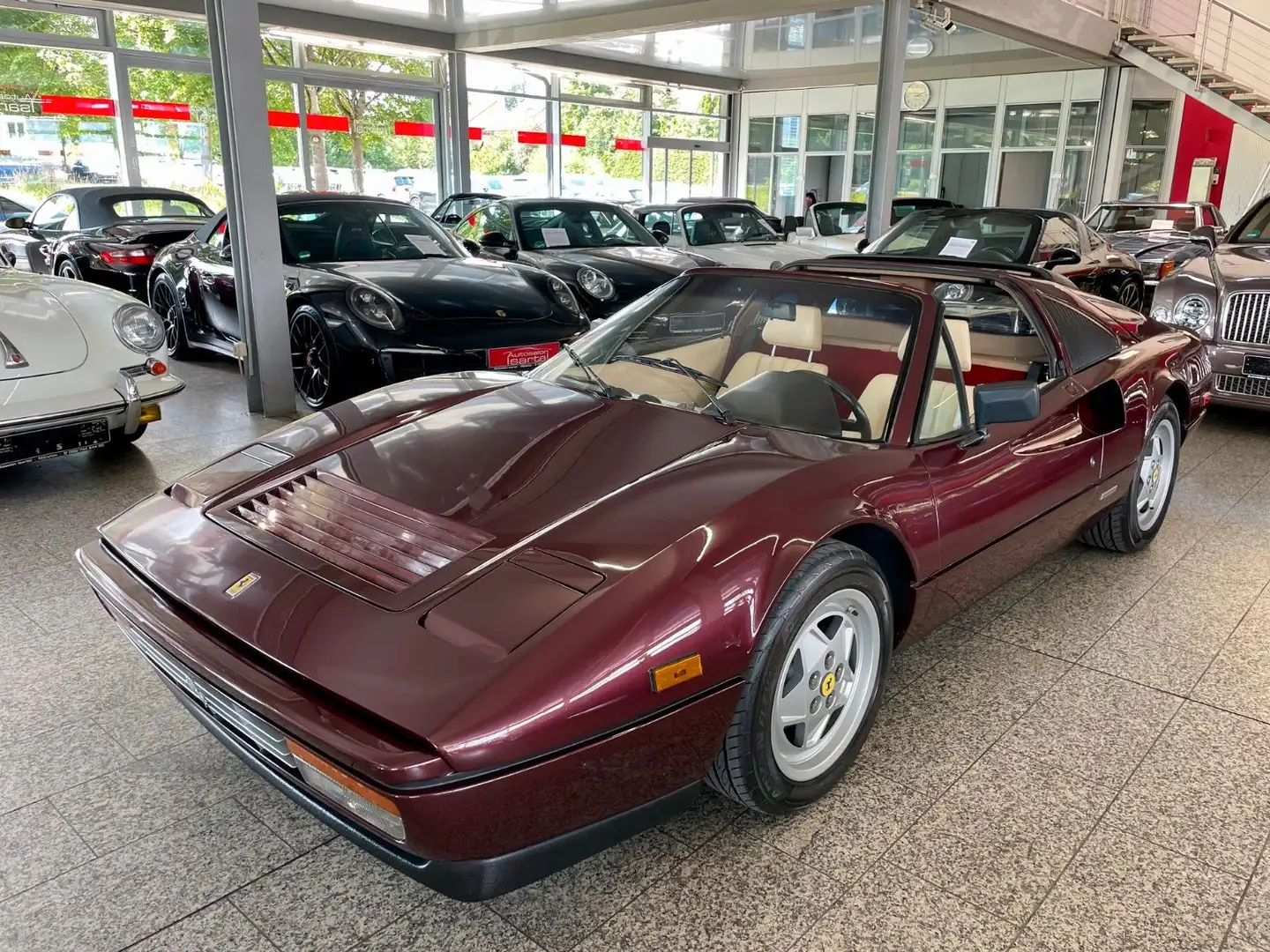 Ferrari 328 GTS -prungamet. ! toporiginal- H-Kz. Paars - 1