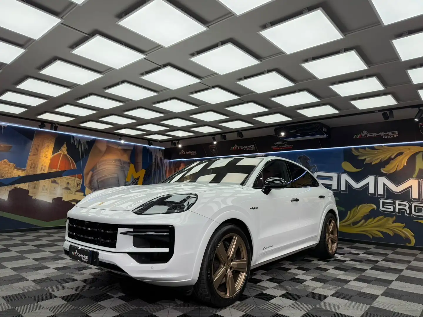 Porsche Cayenne Cayenne Coupé 3.0 V6 E-Hybrid Blanc - 1