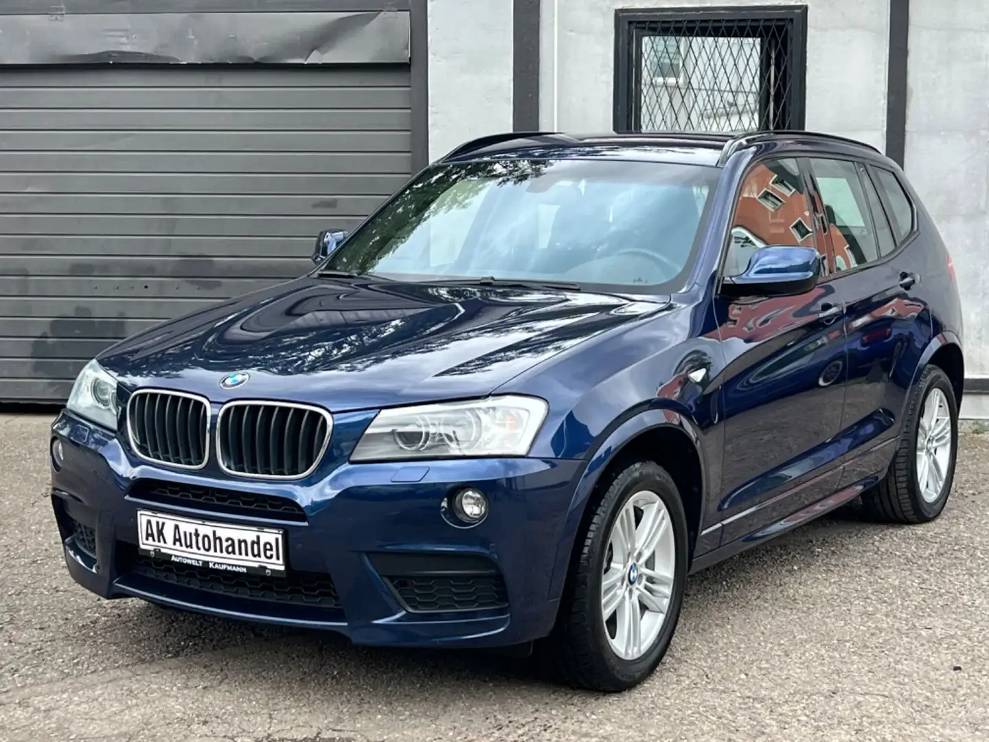 BMW X3 xDrive 20d M Sport Navi Leder 1 Hand Blauw - 1