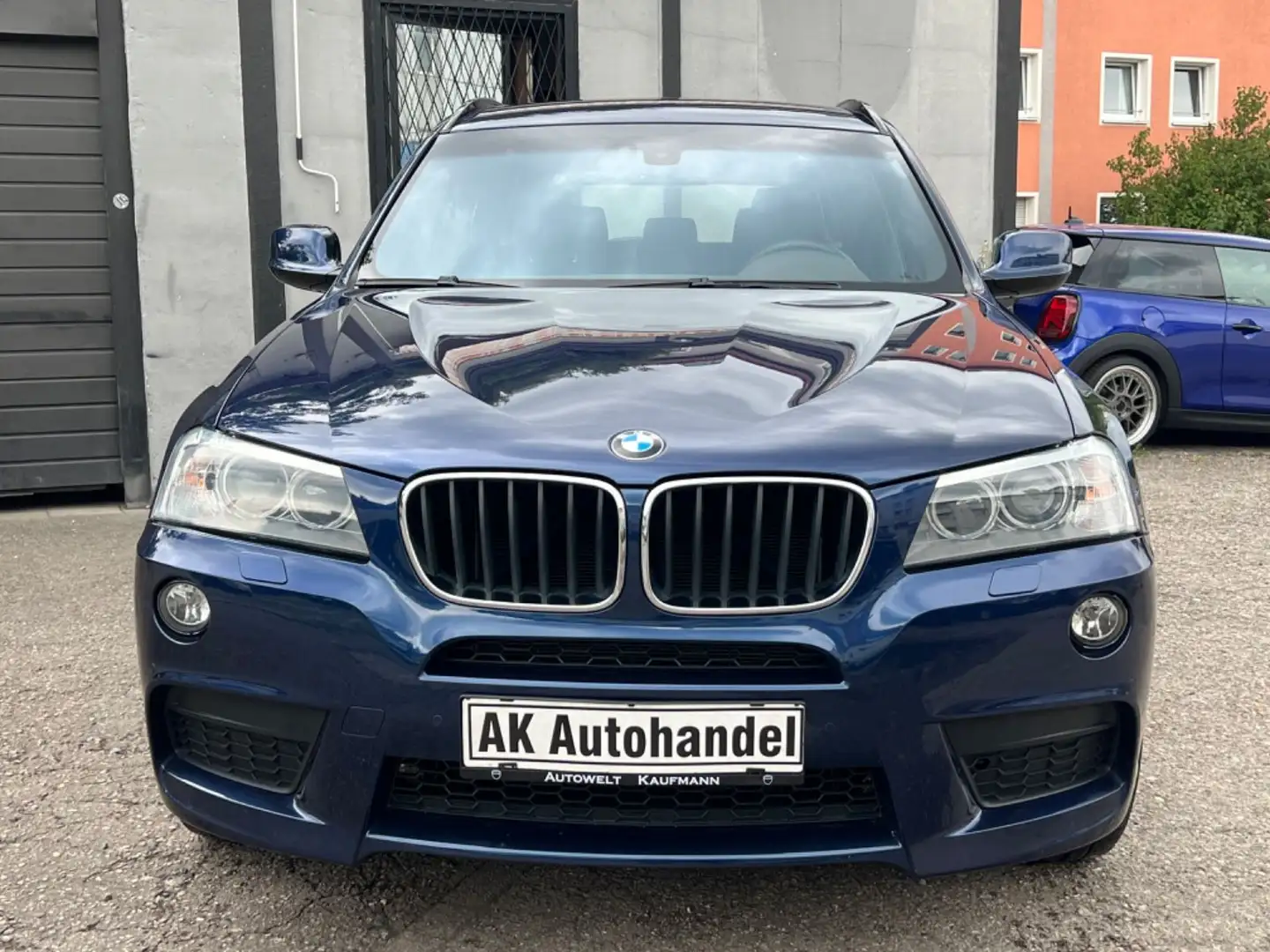 BMW X3 xDrive 20d M Sport Navi Leder 1 Hand Blauw - 2