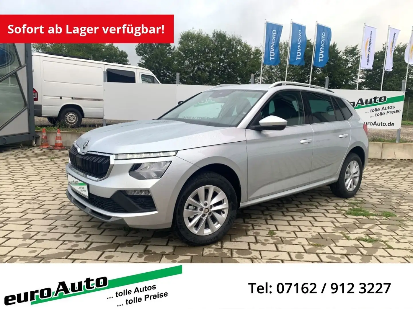 Skoda Kamiq Selection 1.5 TSi DSG Kopfairbag hint. el. Argent - 1