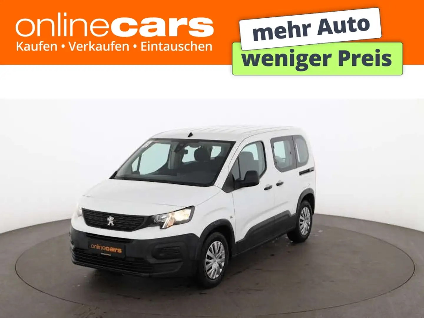 Peugeot Rifter 1.5 BlueHDi L1 Active TEMPOMAT KLIMA RADIO Weiß - 1