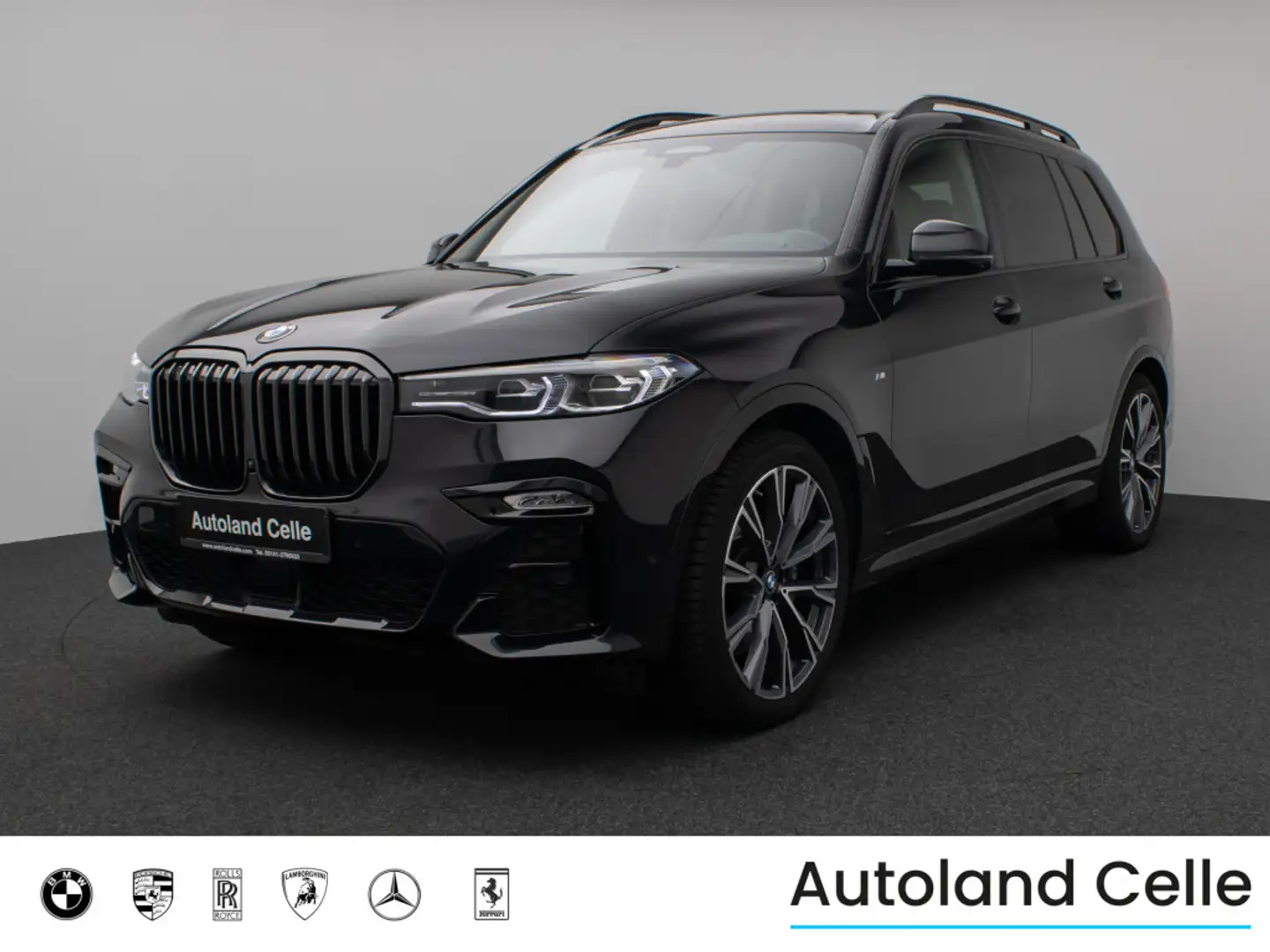 BMW X7 xD40d M Sport 360°HUD DAB H K SoftCl DisplKey Schwarz - 1