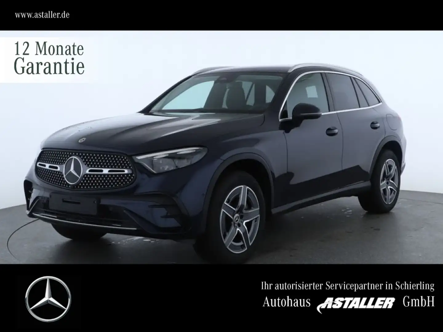 Mercedes-Benz GLC 400 e 4M AMG Line 2x LED+MBUX+WiPa+Park+Totw Albastru - 1