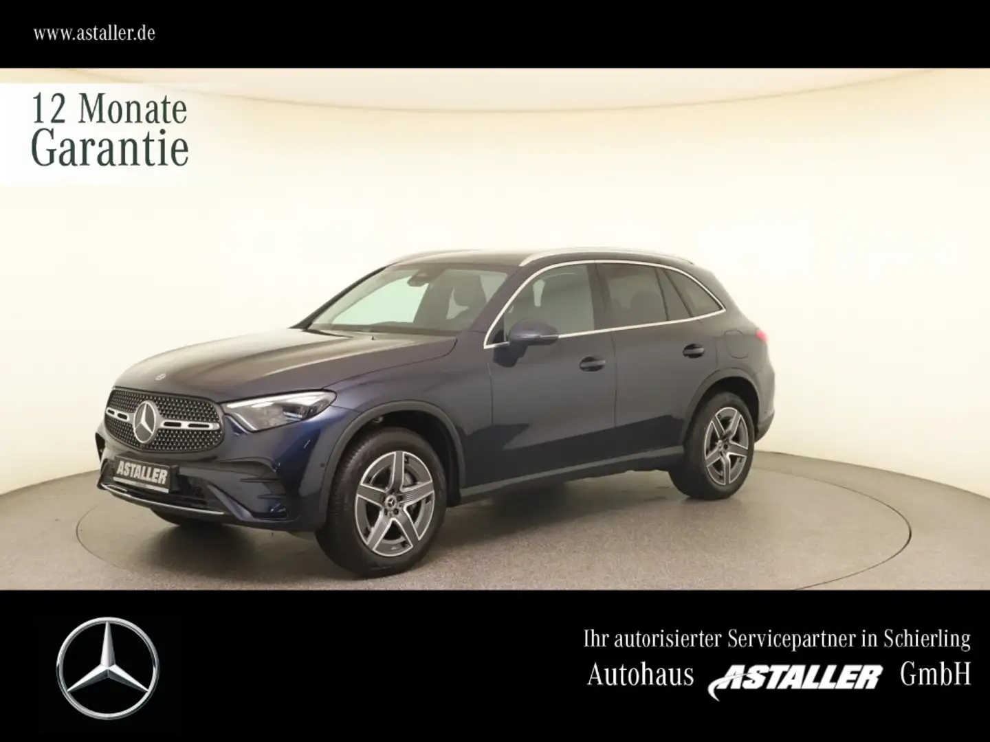 Mercedes-Benz GLC 400 e 4M AMG Line 2x LED+MBUX+WiPa+Park+Totw Azul - 1