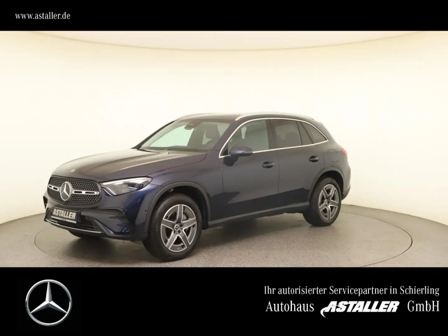 Mercedes-Benz GLC 400 e 4M AMG Line 2x LED+MBUX+WiPa+Park+Totw Blau - 1