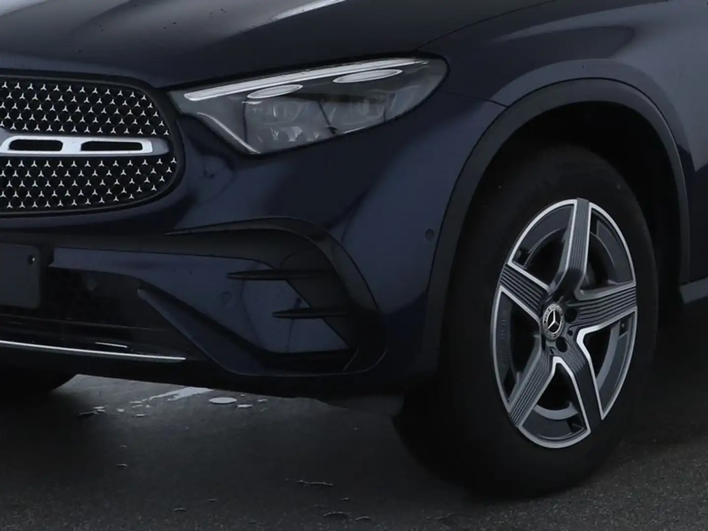 Mercedes-Benz GLC 400 e 4M AMG Line 2x LED+MBUX+WiPa+Park+Totw Albastru - 2