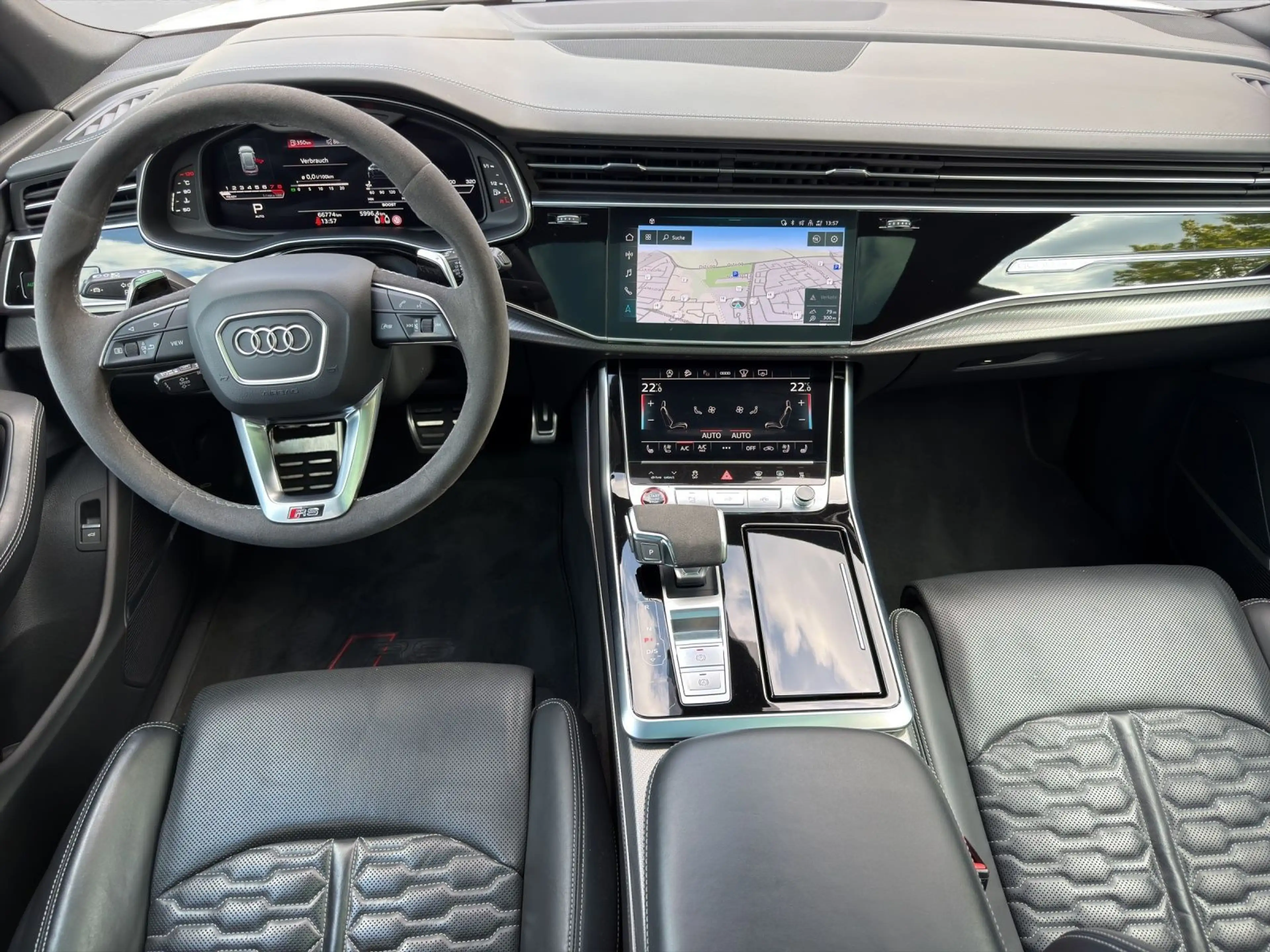 Audi RS Q8 RSQ8 TFSI Q HD-MATRIX AHK OPS+ KERAMIK LM23 — photo 5