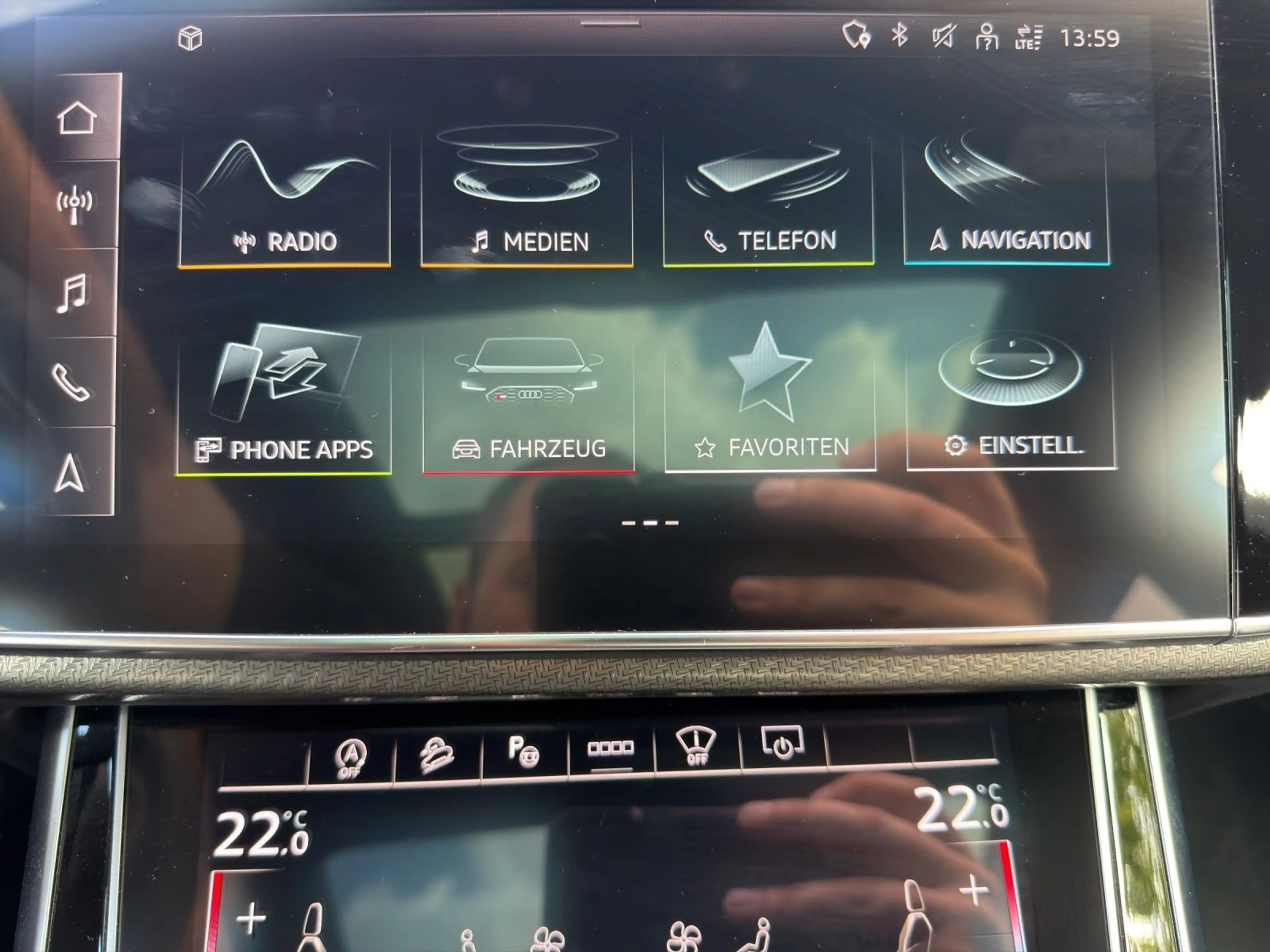 Audi RS Q8 RSQ8 TFSI Q HD-MATRIX AHK OPS+ KERAMIK LM23 — photo 15