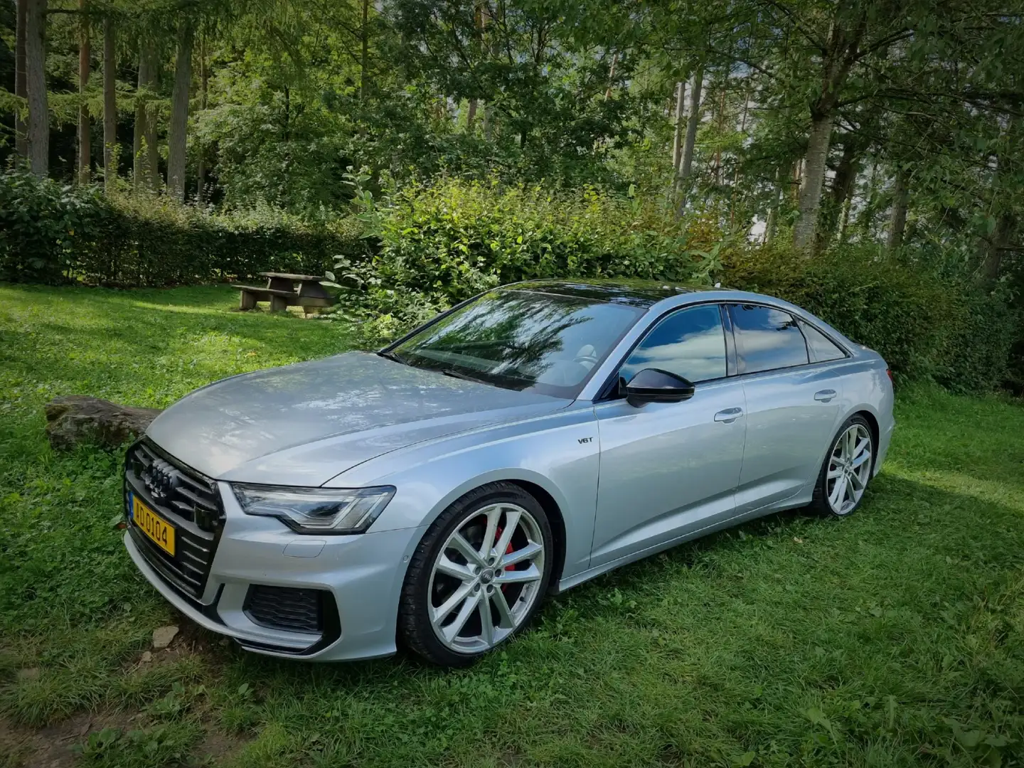 Audi A6 50 TDI quattro tiptronic sport S-Line Argent - 1