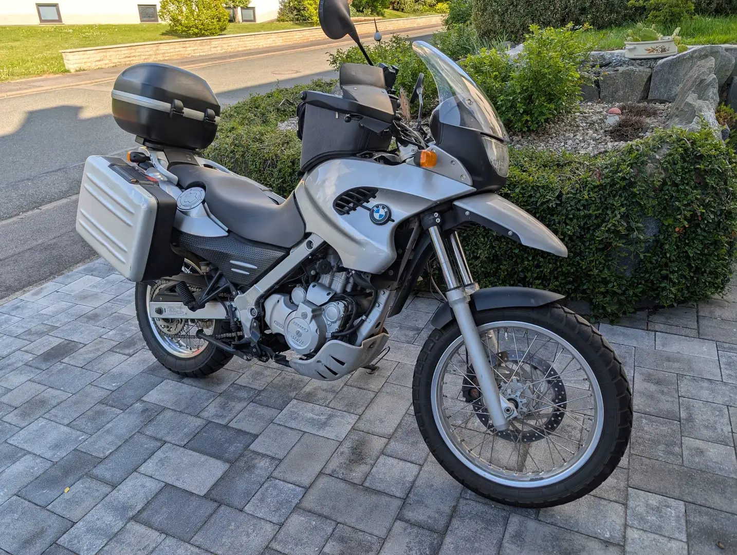 BMW F 650 GS Argintiu - 1