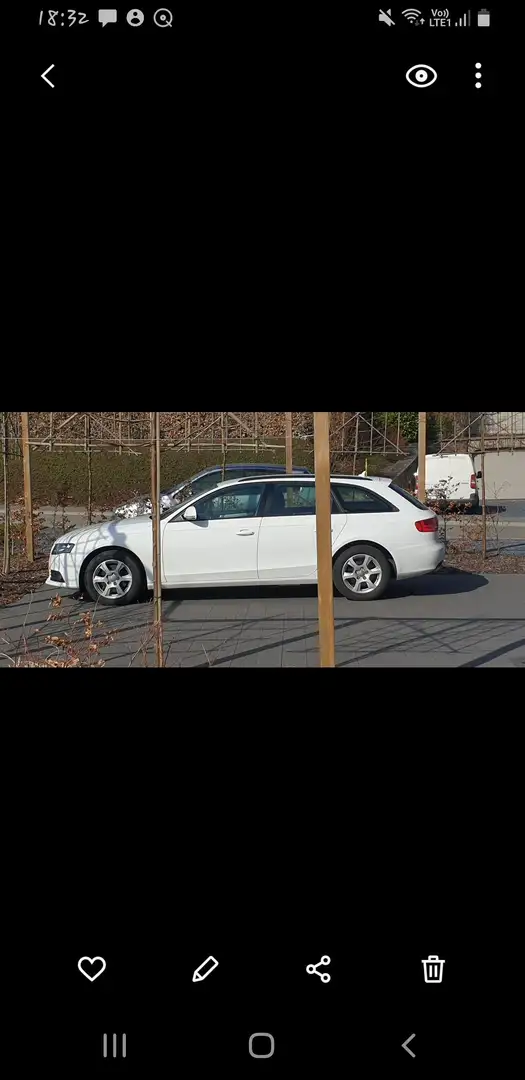 Audi A4 2.0 TDi DPF Multitronic Blanc - 2