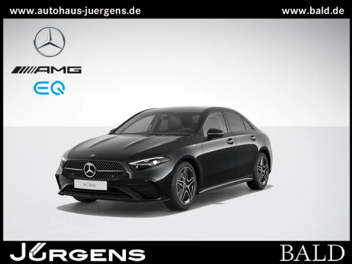 Mercedes-Benz A 250 e Limo AMG-Sport/Pano/Night/360/MLB/Distr Schwarz - 1