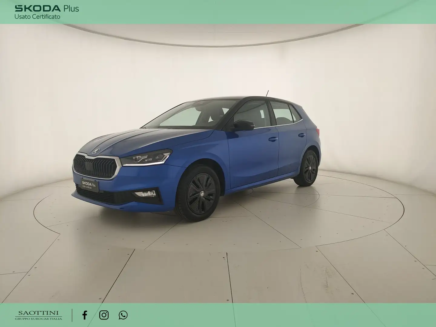 Skoda Fabia 1.0 mpi evo Style 80 CV Nero - 1