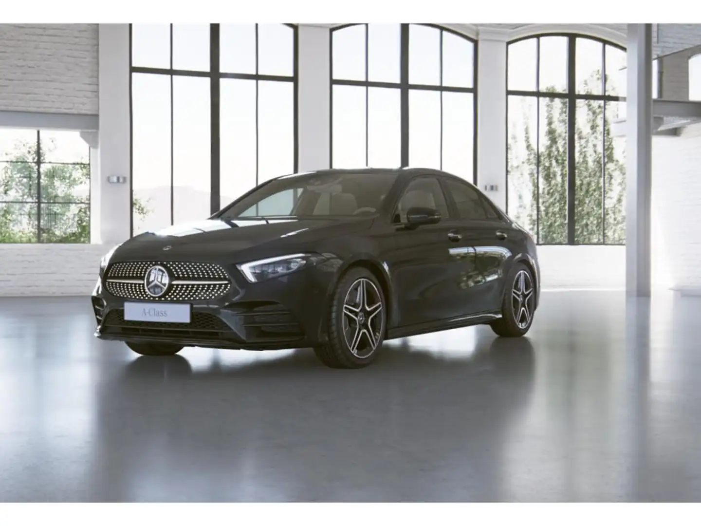 Mercedes-Benz A 250 e AMG HEADUP+DISTRONIC+BURMESTER+LED+18" Schwarz - 1