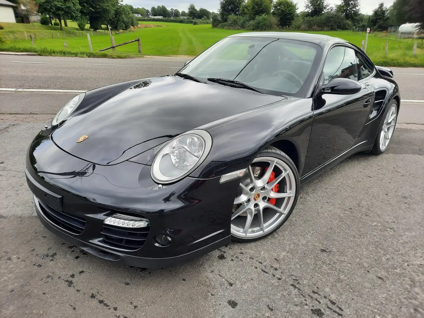 Porsche 997 911 997 Turbo Zwart - 1