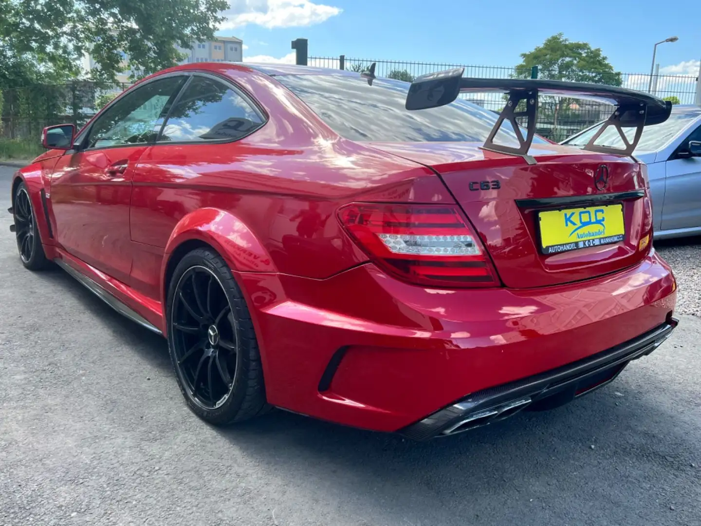 Mercedes-Benz C 63 AMG Coupe Black Series Rot - 1