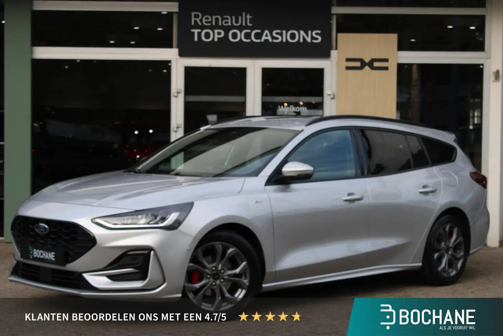 Ford Focus Wagon 1.0 EcoBoost Hybrid 125 ST Line All season b Silber - 1