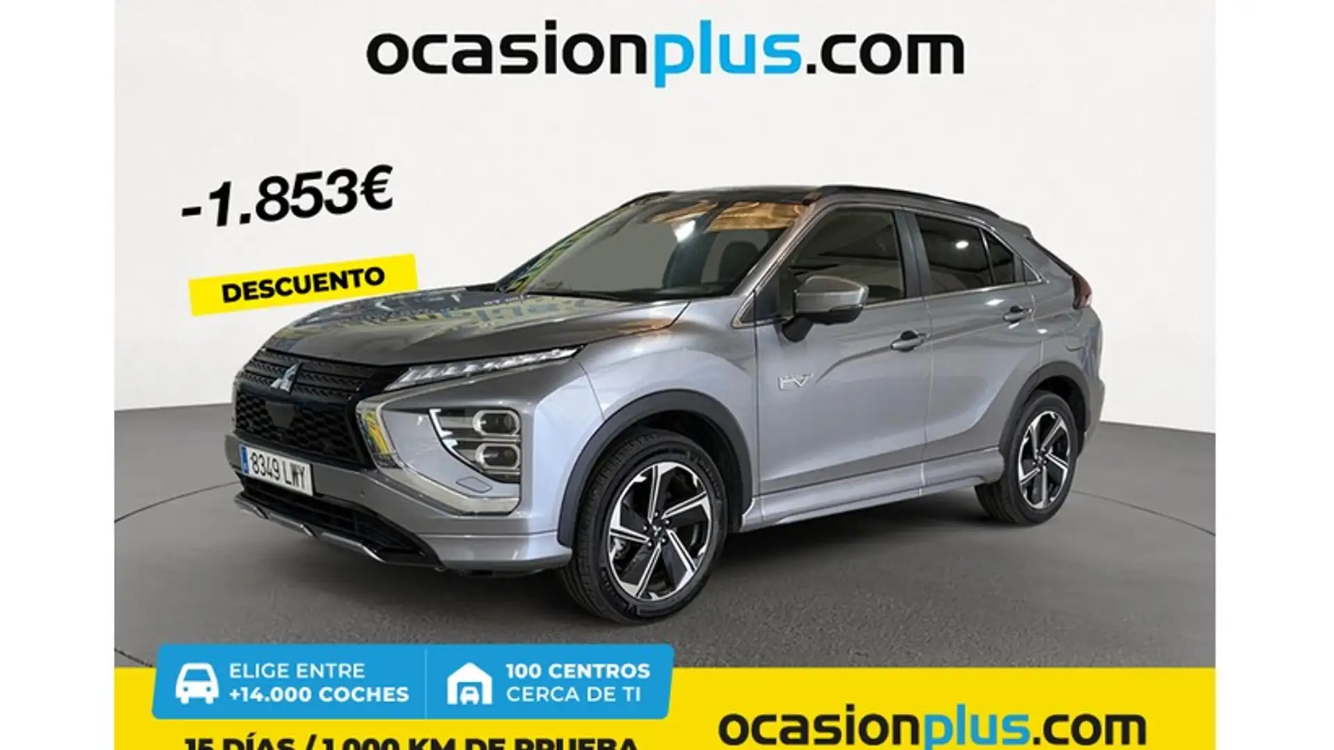 Mitsubishi Eclipse Cross PHEV Kaiteki + 4WD Gris - 1