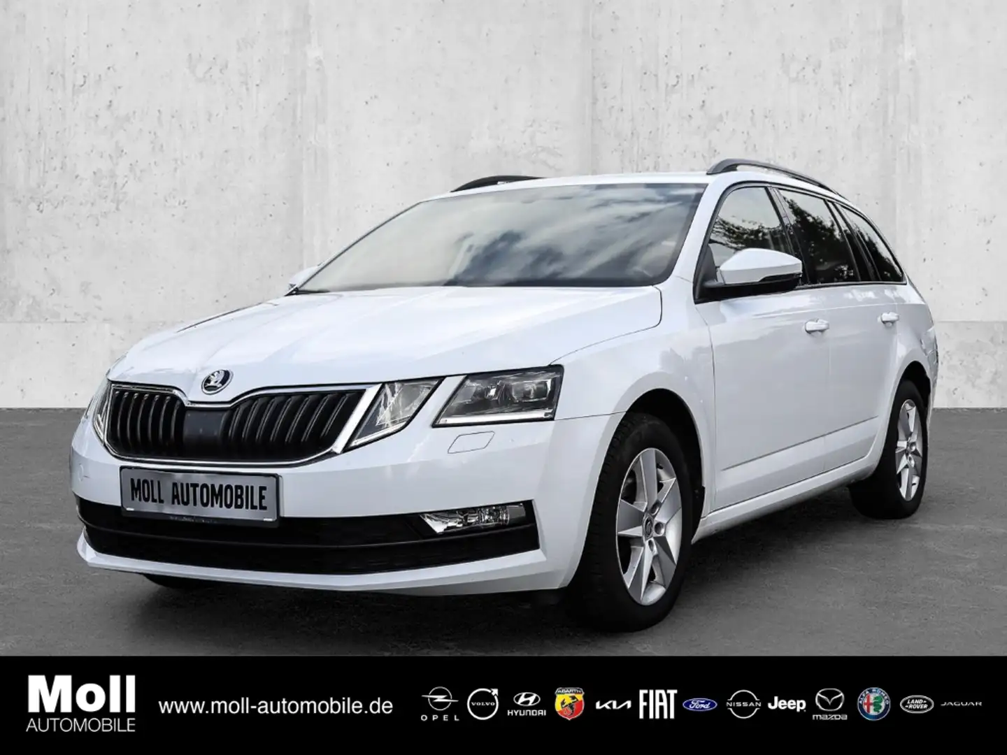 Skoda Octavia Combi Ambition 4x4 2.0 TDI DSG LED Blendfreies Fer Weiß - 1