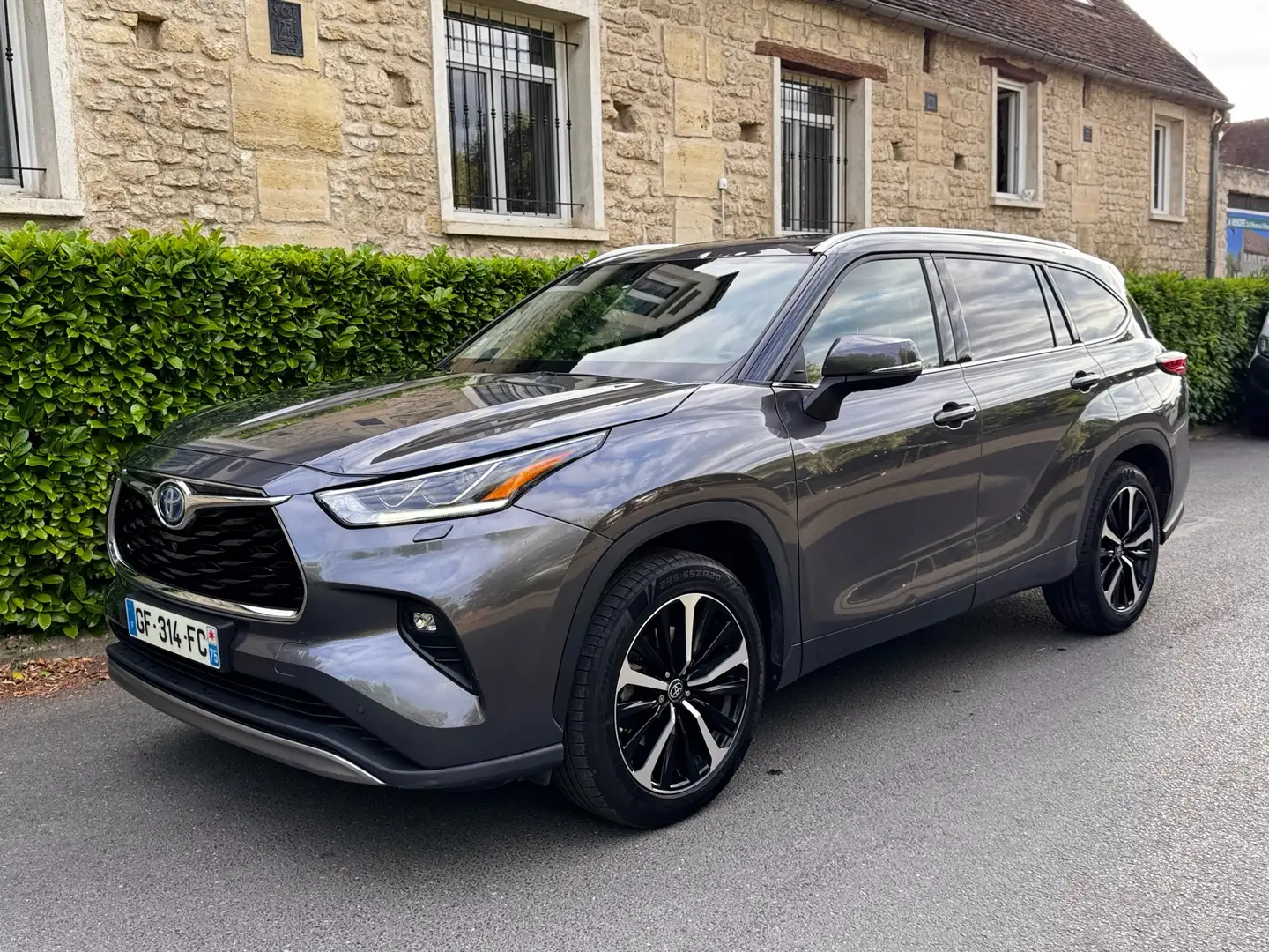 Toyota Highlander 248 ch 7 place full Szürke - 1