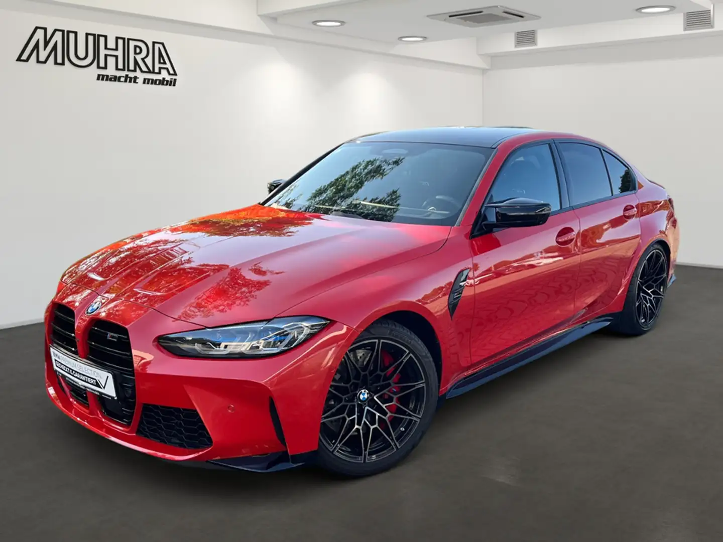BMW M3 Competition 19/20" DA Prof H/K M Drivers Pack Červená - 2