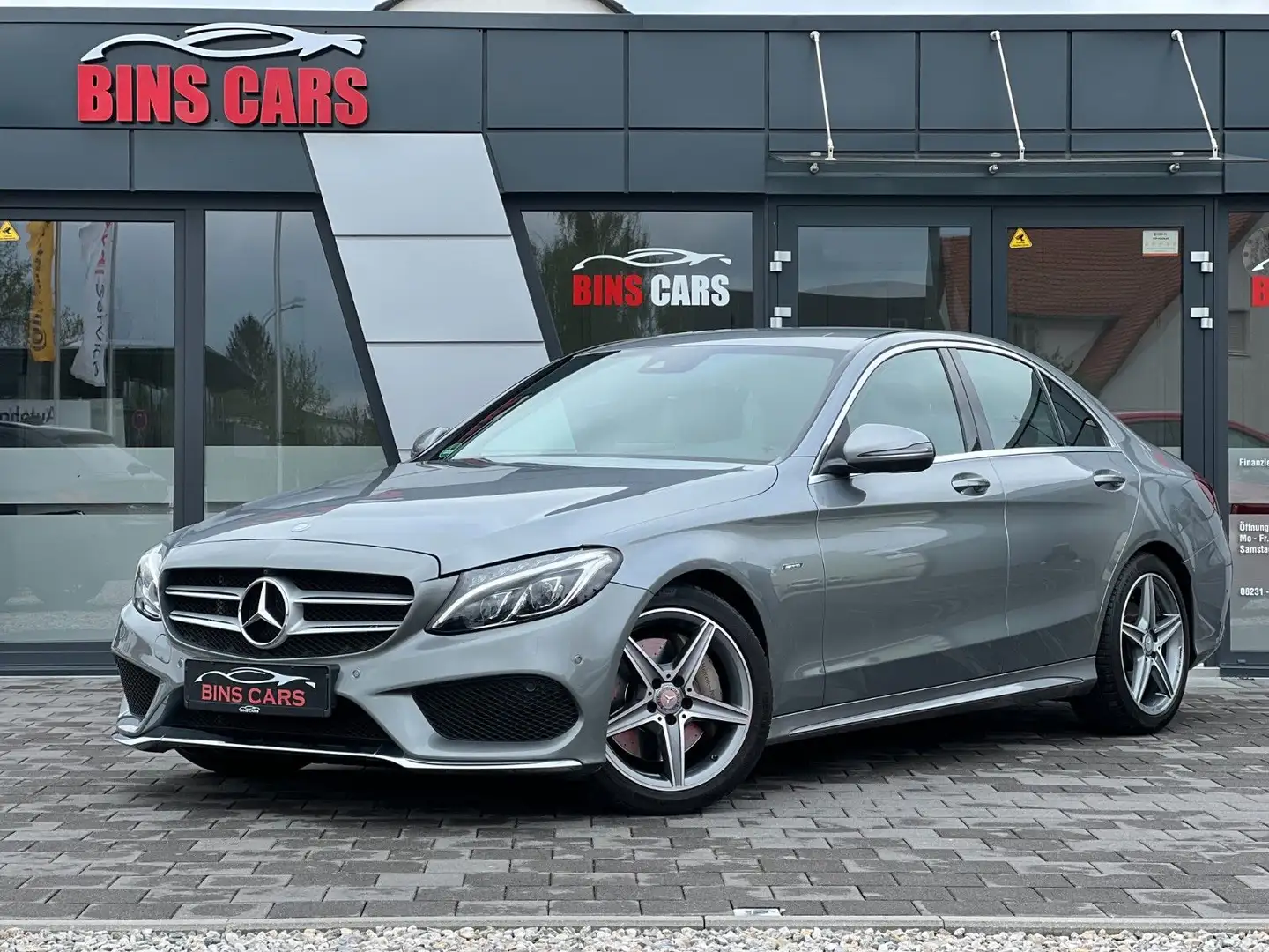 Mercedes-Benz C 400 C400 4Matic Lim AMG Line Airmatic*360°*1Hand*LED Gri - 1