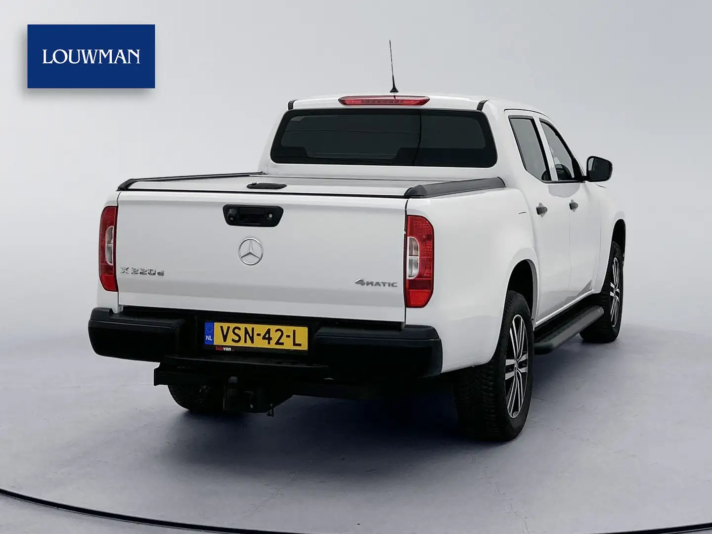 Mercedes-Benz X 220 d 4-MATIC Pure Roll-cover 3.5t trekhaak Camera Sto Weiß - 2