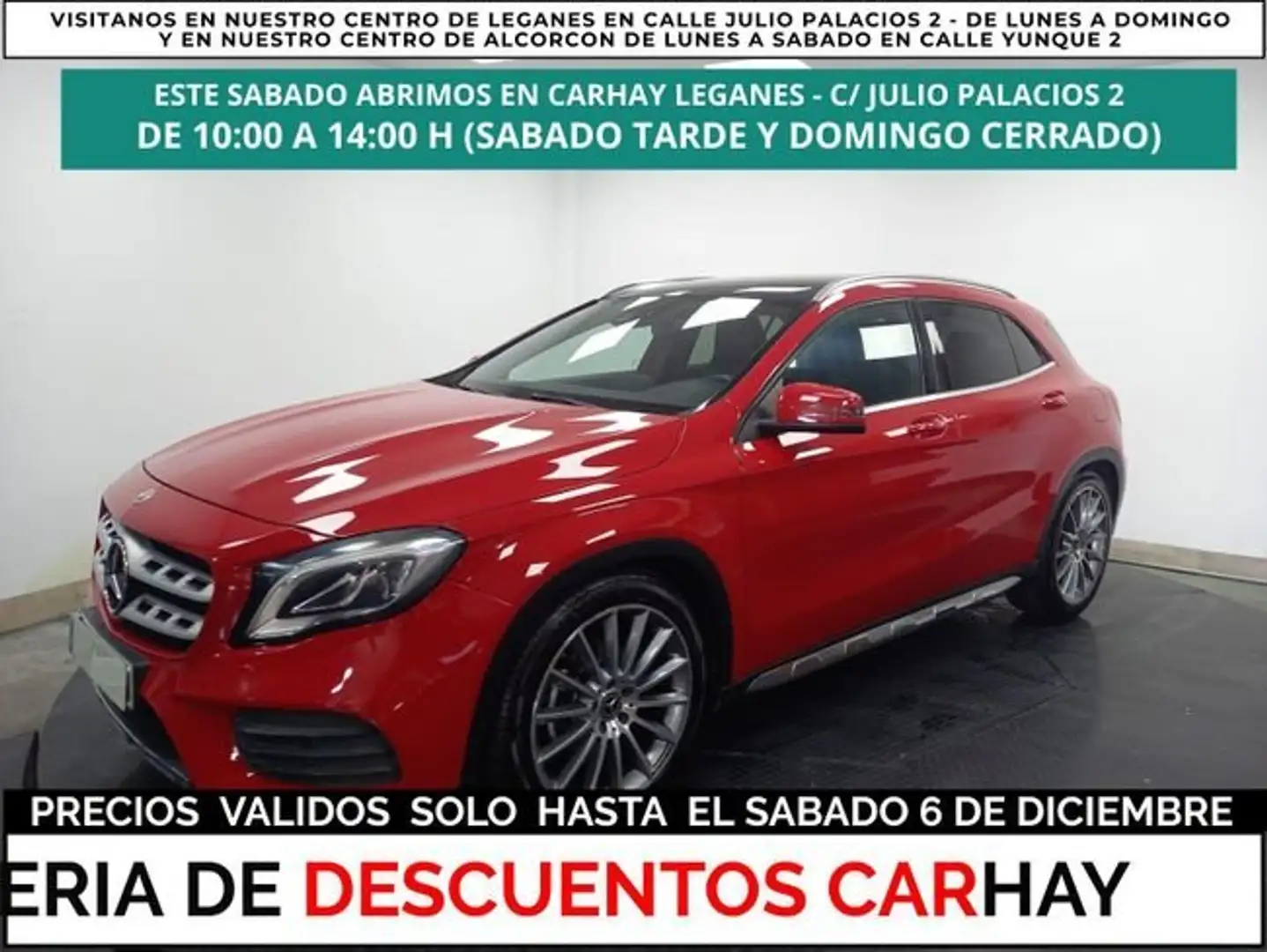 Mercedes-Benz GLA 200 CDI / D 2.1 AMG LINE 135CV MT6 E6 Rot - 1