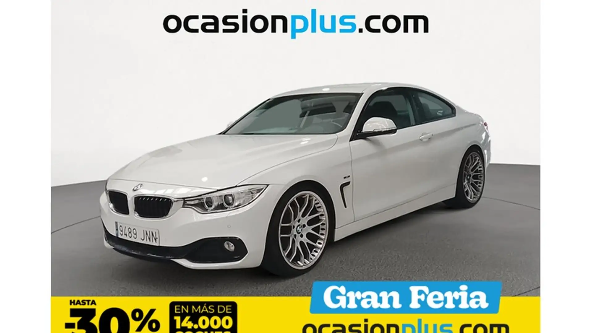 BMW 420 420dA Coupé Blanc - 1