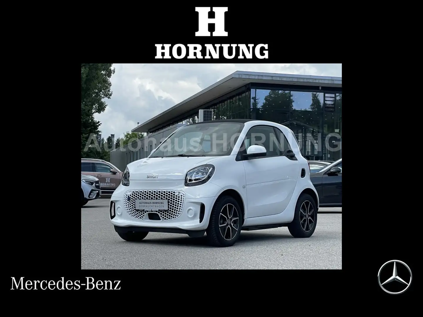 smart forTwo smart EQ fortwo Passion Vorklima Multi-L SitzH. BC Weiß - 1