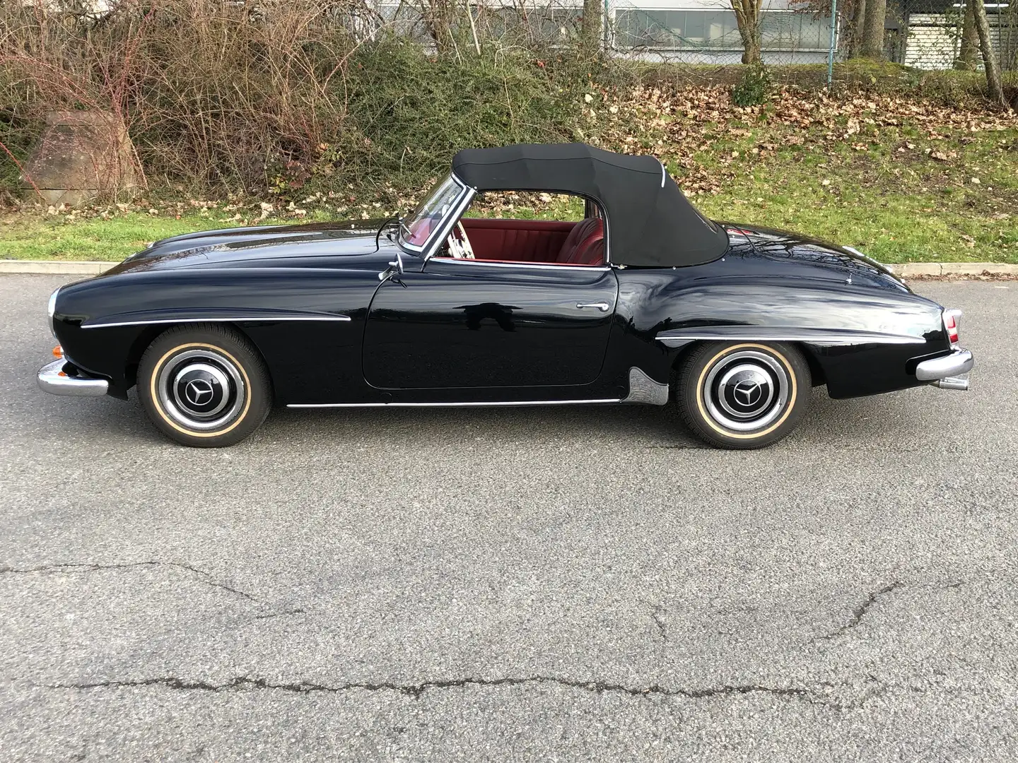 Mercedes-Benz 190 SL Fekete - 2