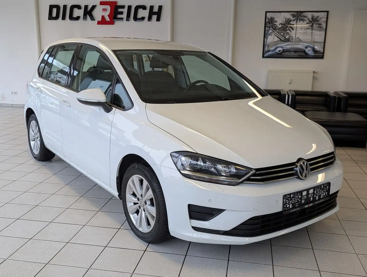 Volkswagen Golf Sportsvan 1.4 TSI DSG Comfortline Bi-Xen Weiß - 1