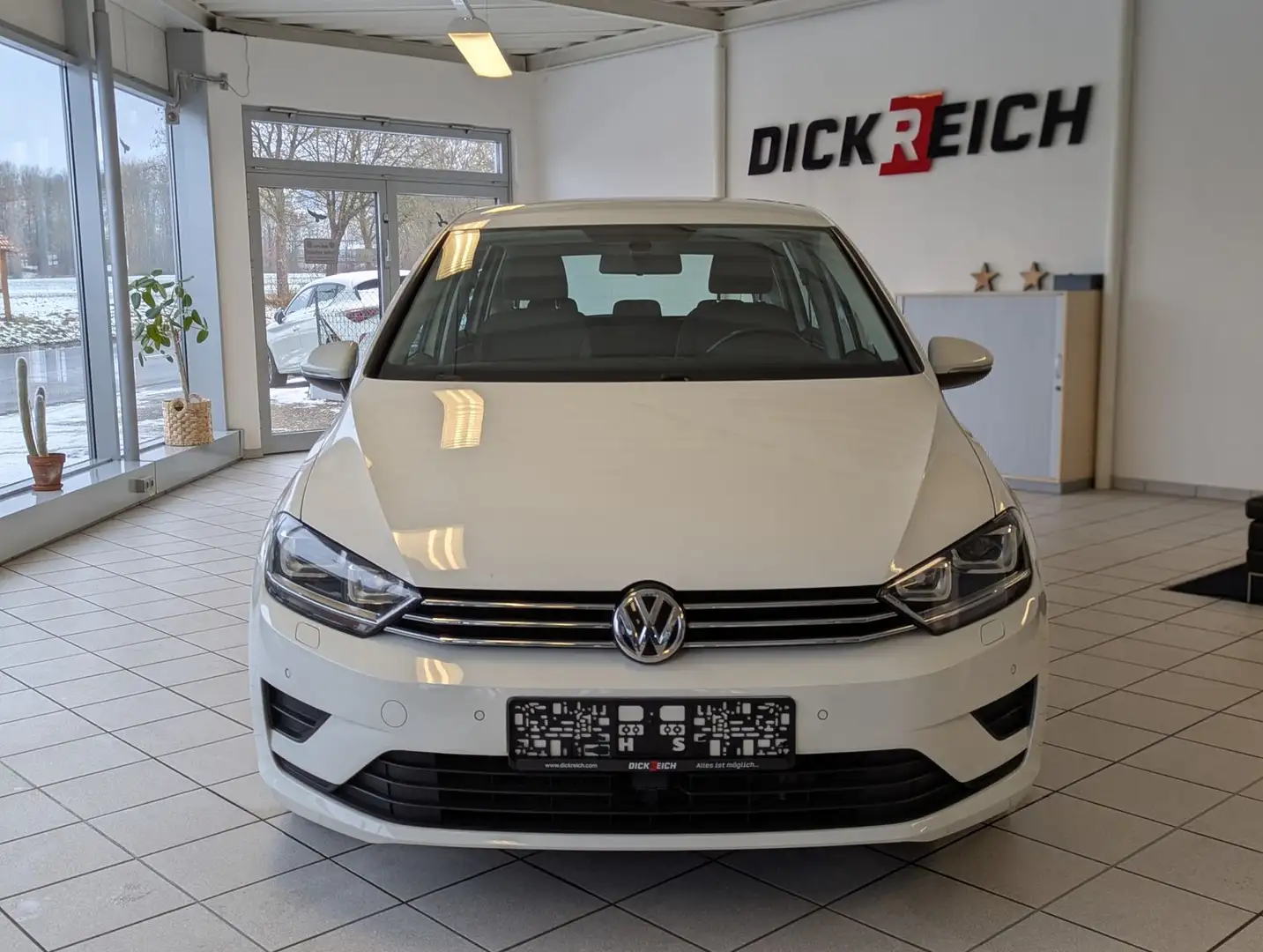 Volkswagen Golf Sportsvan 1.4 TSI DSG Comfortline Bi-Xen Weiß - 2