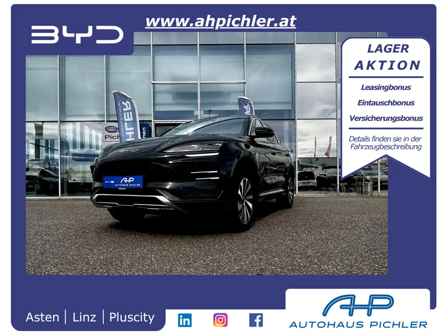 BYD Seal U Design 87KW 218PS Aut. - WOW AKTION Schwarz - 1