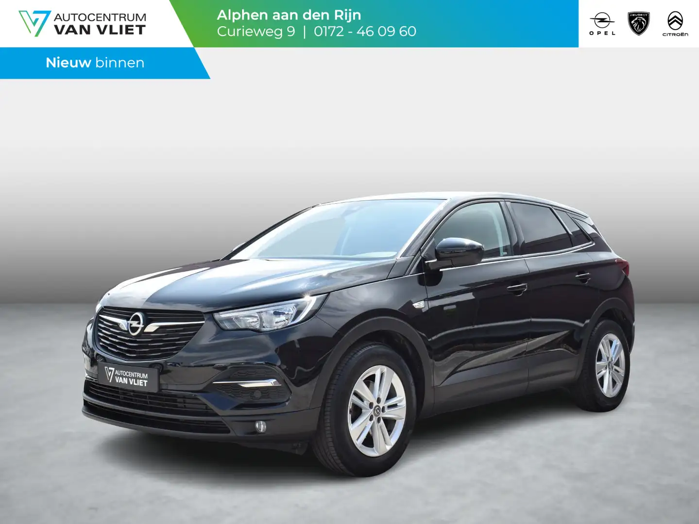 Opel Grandland X 1.2 Turbo Online Edition | NAVI & CARPLAY | E.C.C. Noir - 1