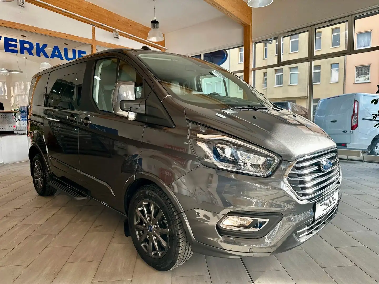Ford Tourneo Custom L1 Titanium X 185PS Navi RFK AHK Grey - 1