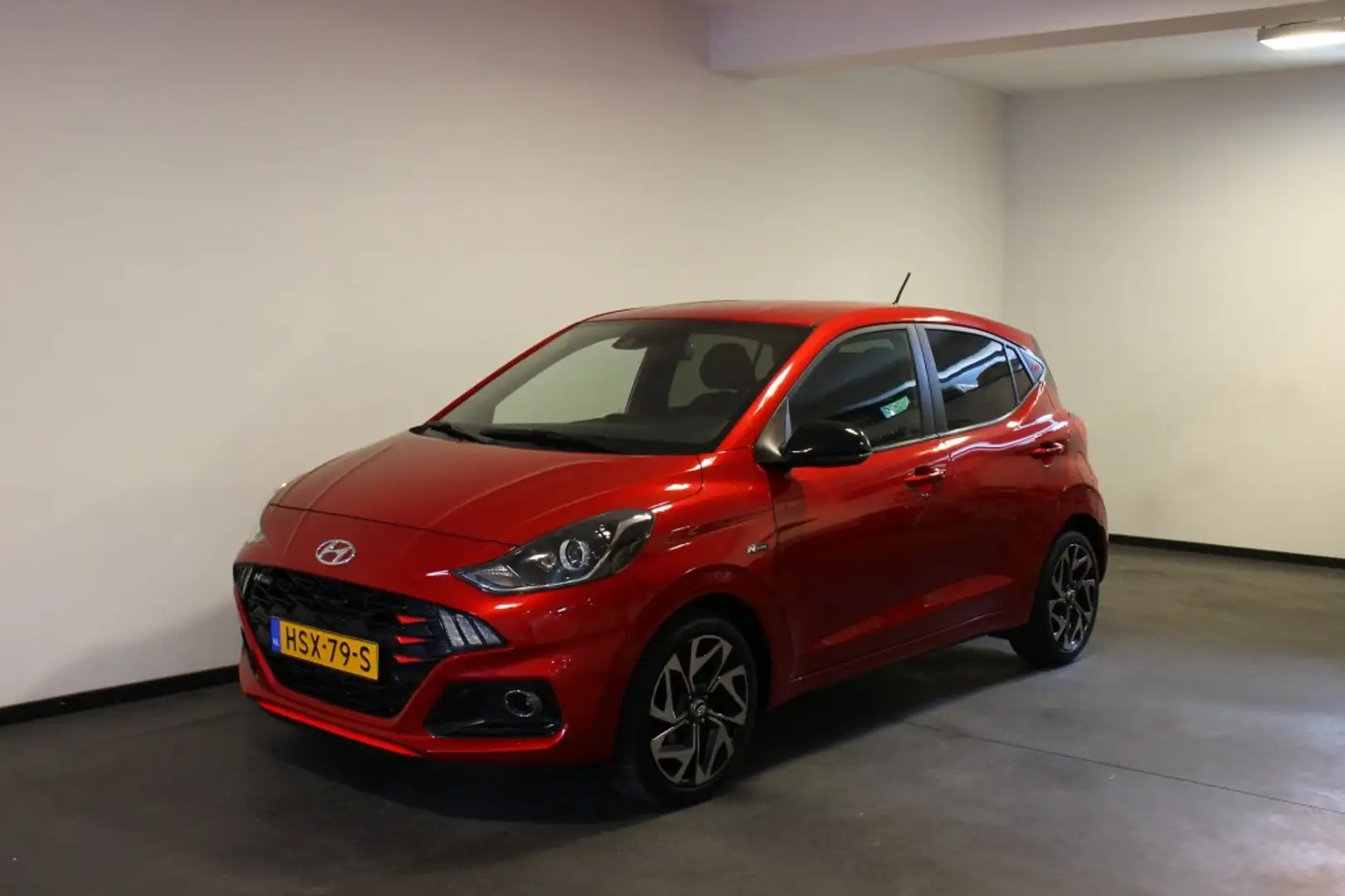 Hyundai i10 1.0 T-GDI N LINE 5P Rood - 1