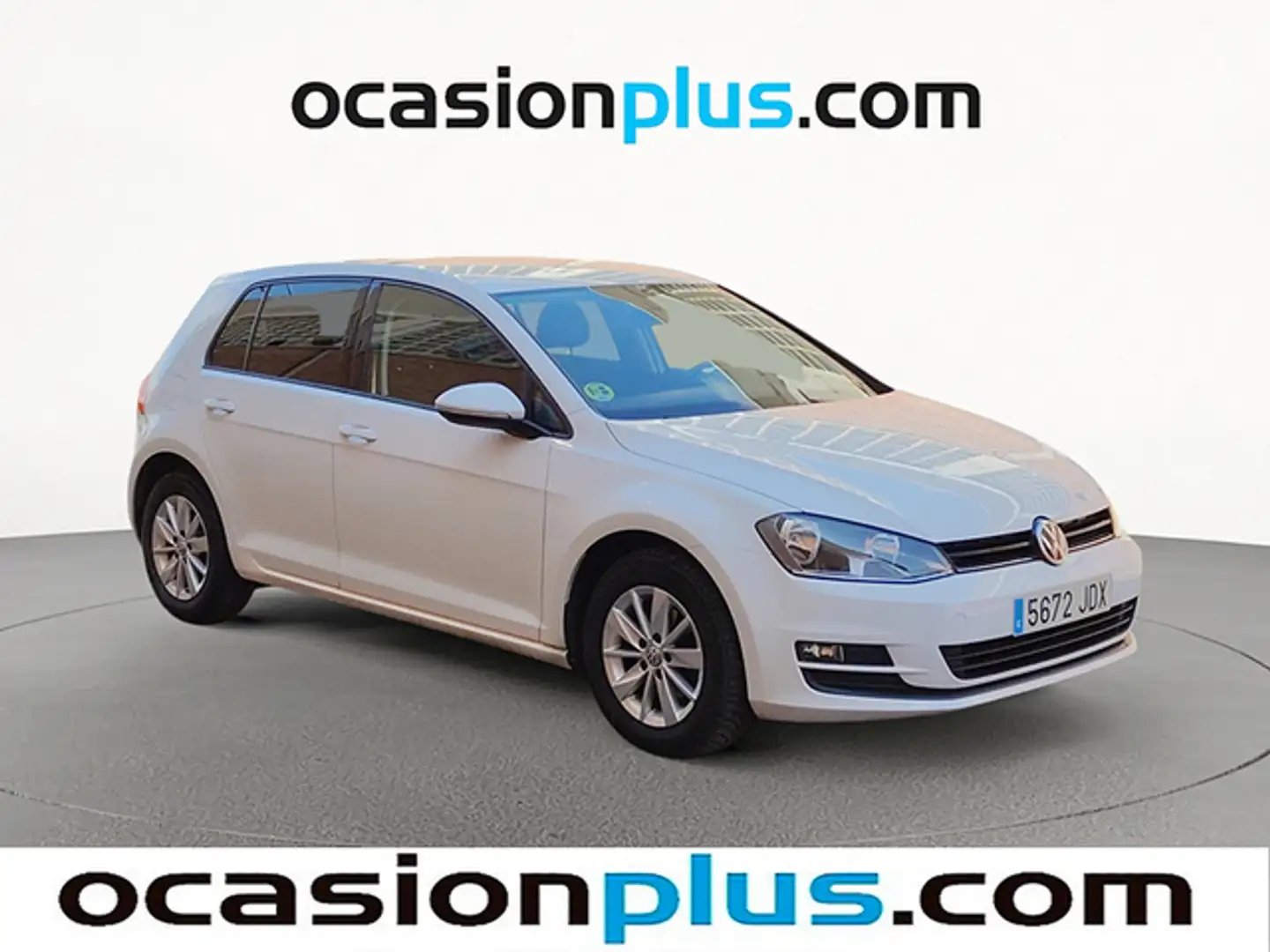 Volkswagen Golf 1.6TDI CR BMT Edition DSG 105 Blanco - 2