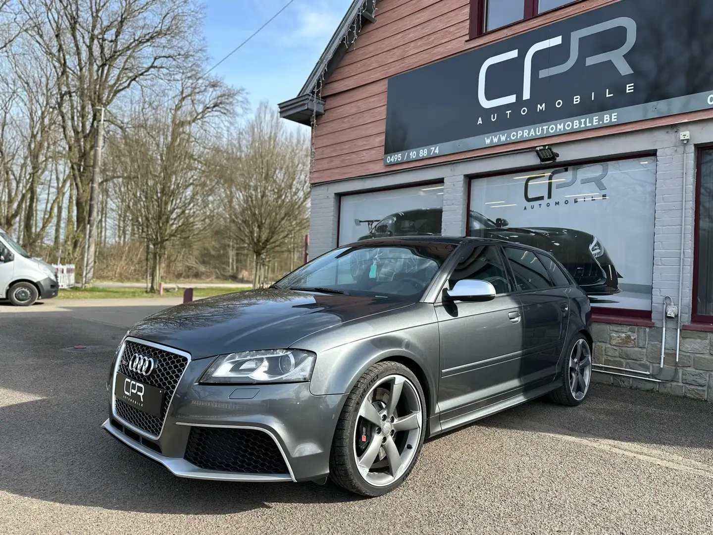 Audi RS3 2.5 TFSI Quattro S tronic * MILLTEK * BELGIUM CAR Szary - 1